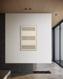Rhythmic Layers 82×122cm - | Bella Home Art