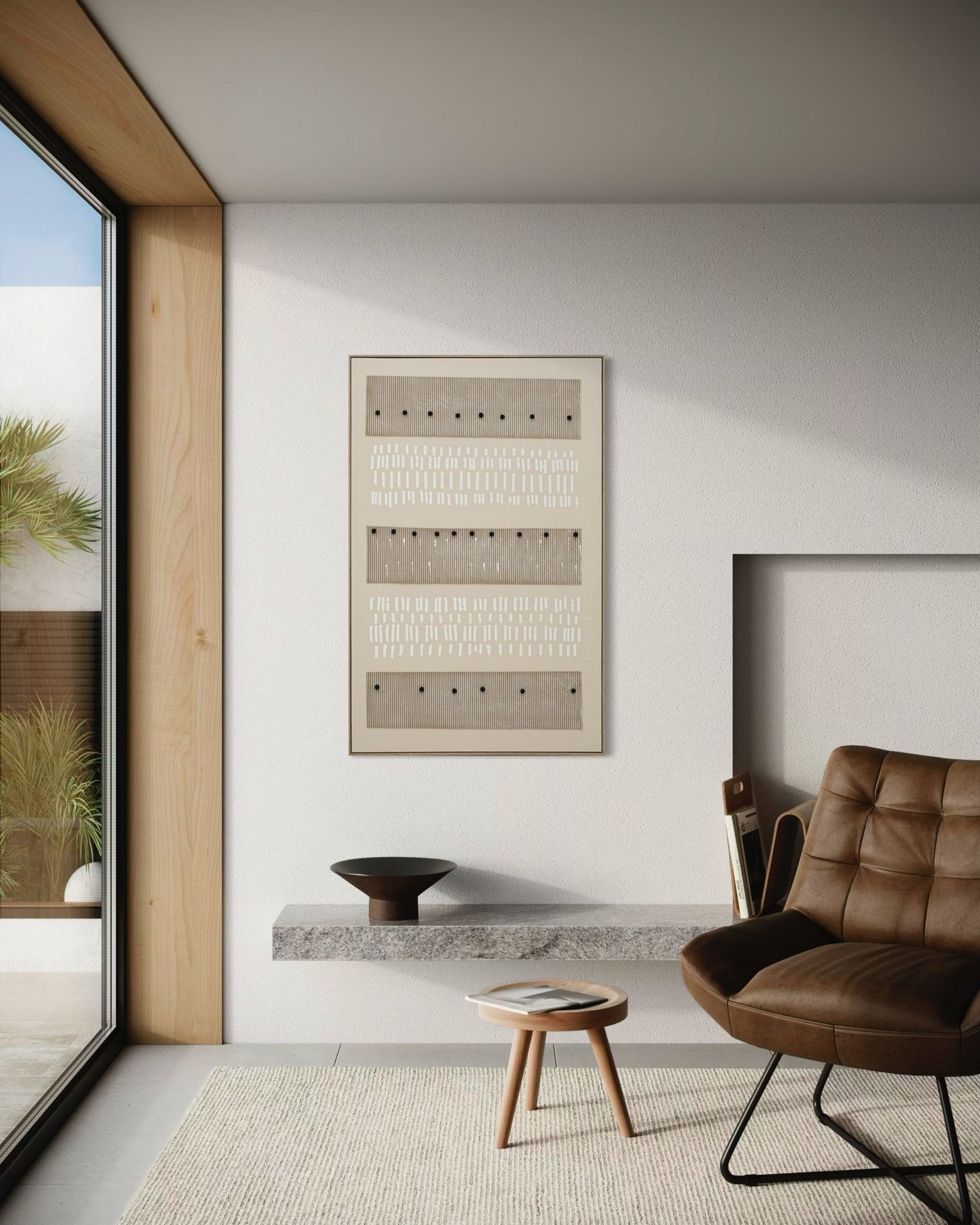 Rhythmic Layers 82×122cm - | Bella Home Art