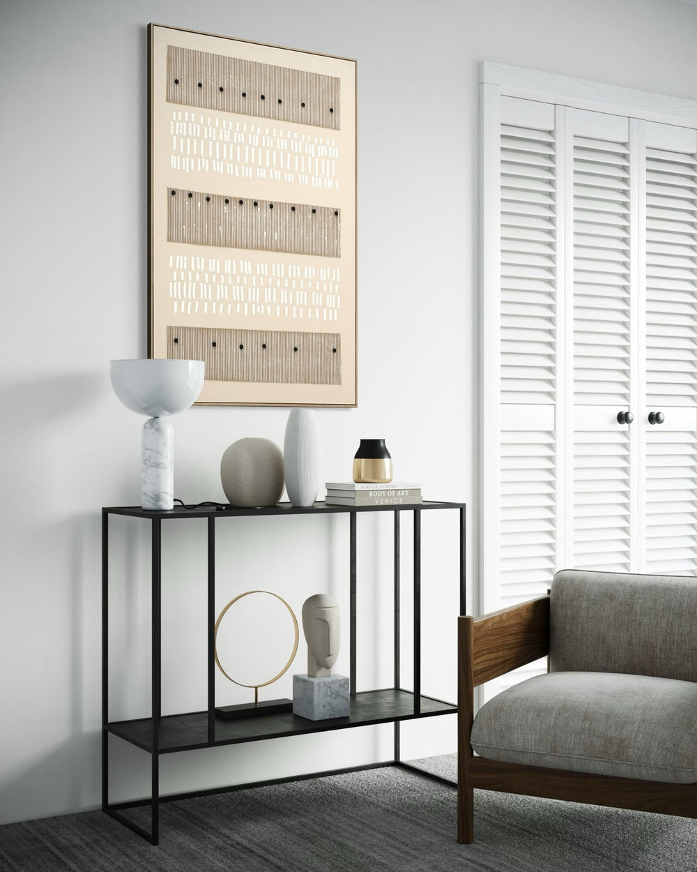 Rhythmic Layers 82×122cm - | Bella Home Art