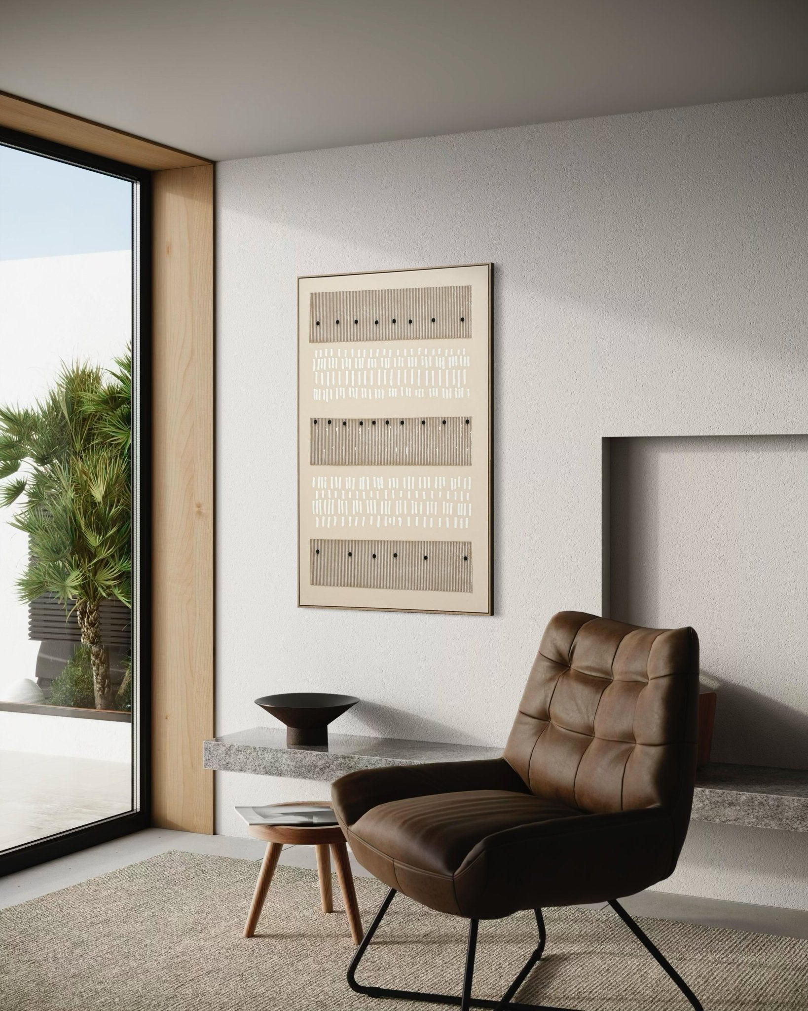 Rhythmic Layers 82×122cm - | Bella Home Art