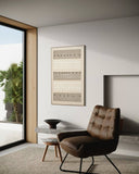 Rhythmic Layers 82×122cm - | Bella Home Art