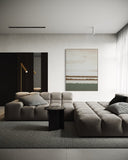 Serene Layered Horizon 164×124cm - Hand - Painted Oil Painting | Bella Home Art