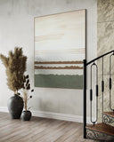 Serene Layered Horizon 164×124cm - Hand - Painted Oil Painting | Bella Home Art
