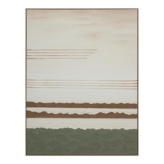 Serene Layered Horizon 164×124cm - Hand - Painted Oil Painting | Bella Home Art