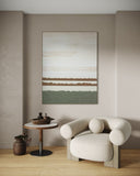 Serene Layered Horizon 164×124cm - Hand - Painted Oil Painting | Bella Home Art