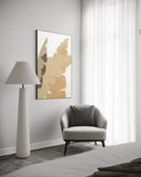 Serene Leaves 82×122cm - | Bella Home Art