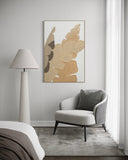 Serene Leaves 82×122cm - | Bella Home Art