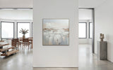 Silent Horizon 100×100cm - Hand - Painted Oil Painting | Bella Home Art