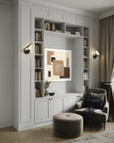 Textile Geometry - 01 102×102cm - | Bella Home Art