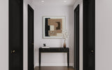Textile Geometry - 02 102×102cm - | Bella Home Art
