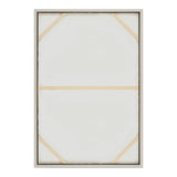 Tribal Rhythm Lines 82×122cm - Textured Wall Art | Bella Home Art