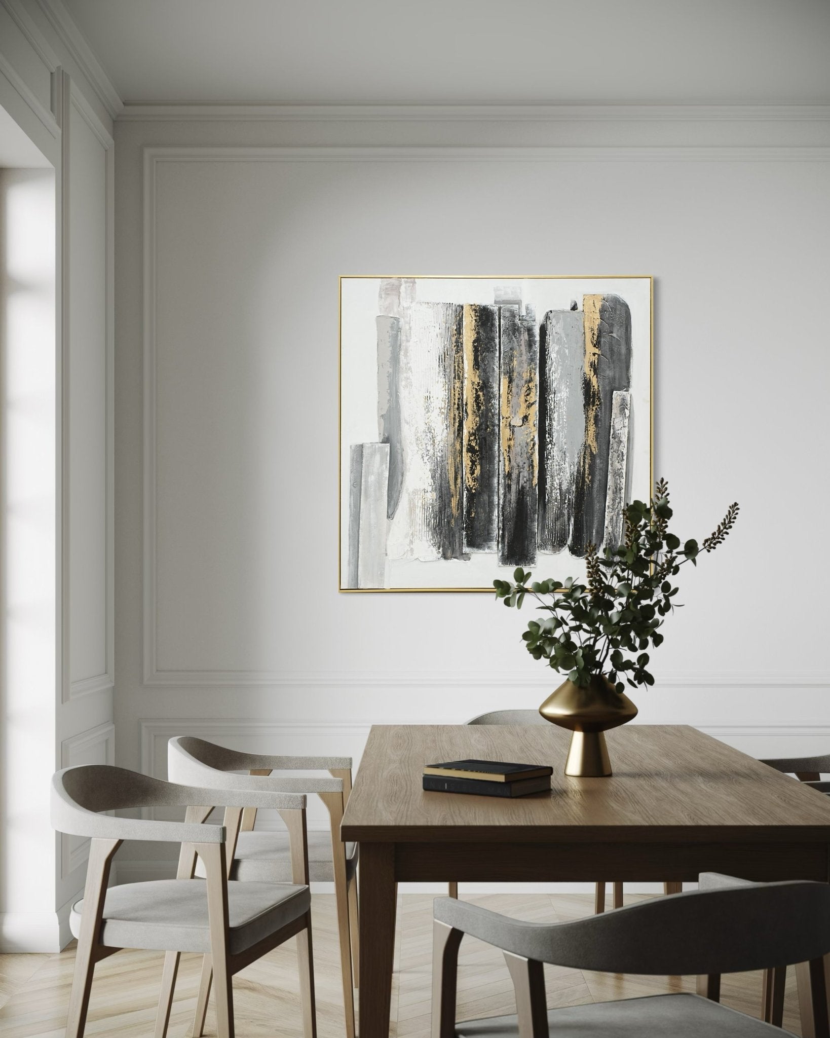 Urban Echo 102×102cm - | Bella Home Art