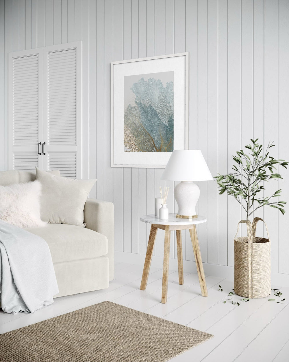 Vein of Light 82×63cm - Textured Wall Art | Bella Home Art