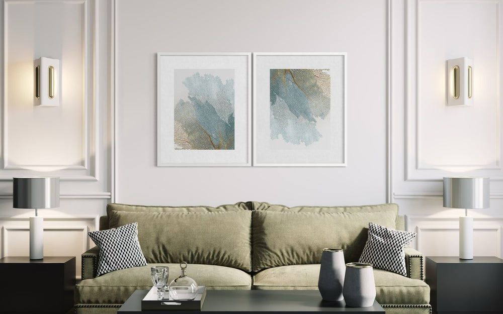 Vein of Light 82×63cm - Textured Wall Art | Bella Home Art