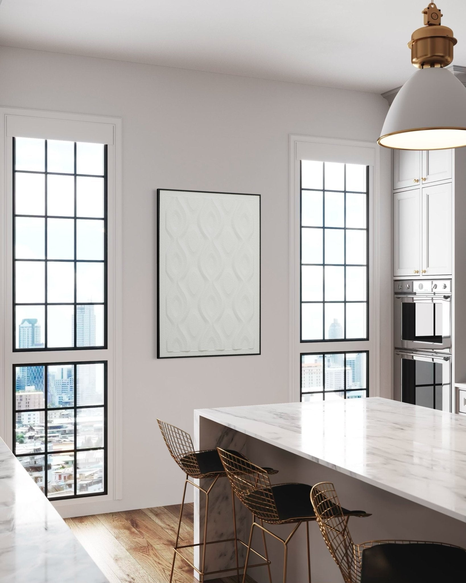 Waveform Serenity 82×122cm - | Bella Home Art