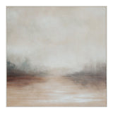 Whisper of Light 120×120 cm – hand-painted wall art