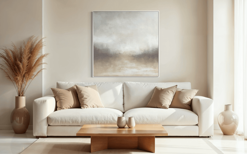Whisper of Light 120×120 cm – artwork detail 6